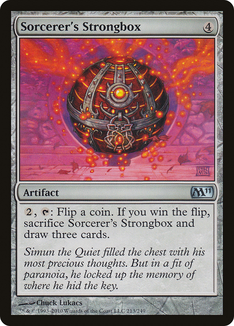 Image of Sorcerer's Strongbox (M11-213) - Magic 2011
