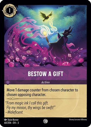 Image of Bestow a Gift (60/204) - Into the Inklands Cold Foil