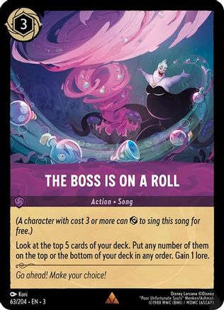 Image of The Boss is on a Roll (63/204) - Into the Inklands