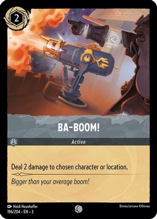 Image of Ba-Boom! (196/204) - Into the Inklands Cold Foil