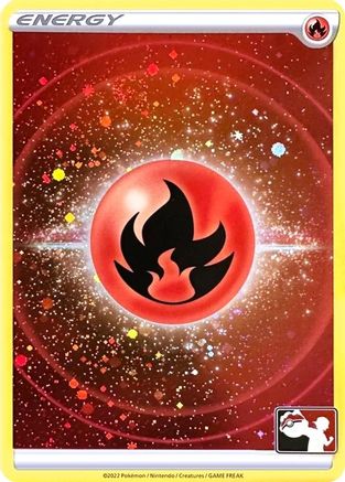 Image of Fire Energy (Prize Pack Series 3) (Cosmos Holo)  - Holofoil Prize Pack Series Cards - Common
