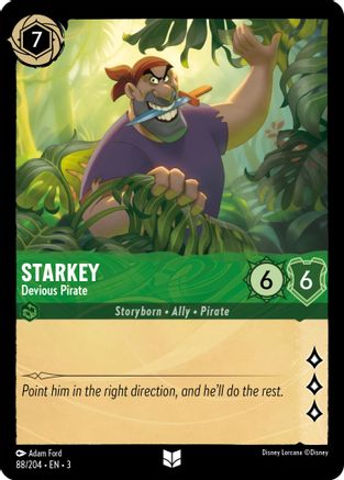Image of Starkey - Devious Pirate (88/204) - Into the Inklands