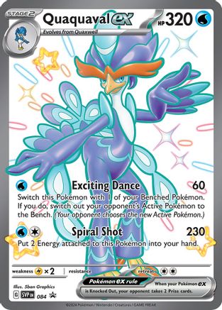 Image of Quaquaval ex 084  - Holofoil SV Scarlet & Violet Promo Cards - Promo