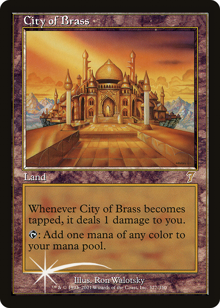 Image of City of Brass (7ED-327) - 7th Edition