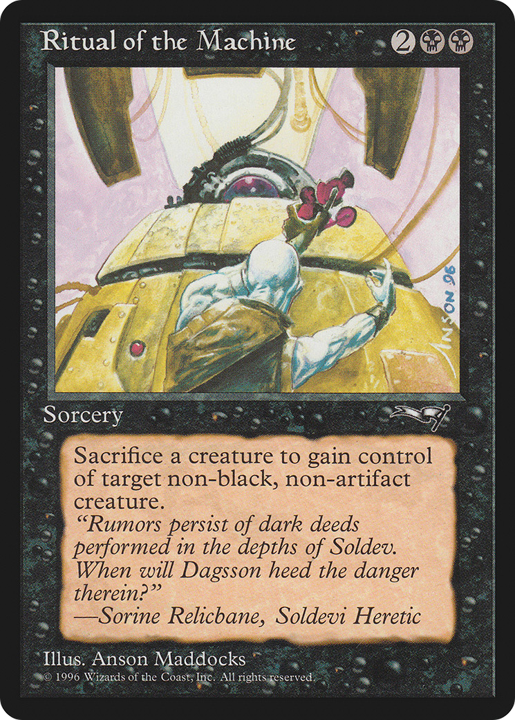Image of Ritual of the Machine (ALL-024) - Alliances