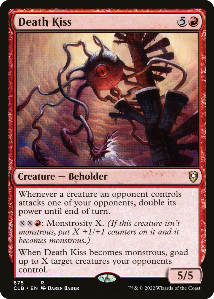 Image of Death Kiss (CLB-675) - Commander Legends: Battle for Baldur's Gate