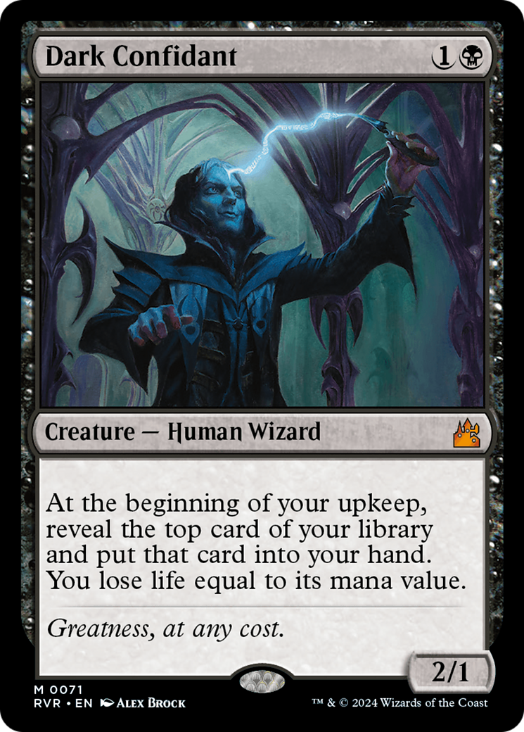 Image of Dark Confidant (RVR-071) - Ravnica Remastered