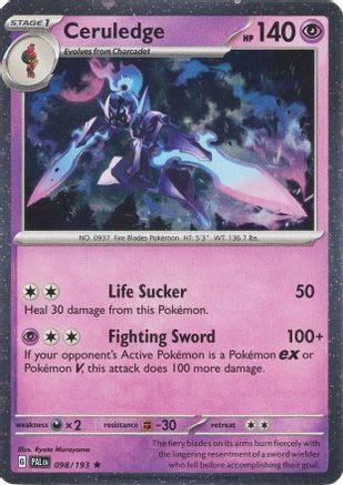 Image of Ceruledge 098/193  - Holofoil Miscellaneous Cards & Products - Promo