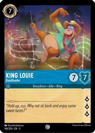 Image of King Louie - Bandleader (146/204) - Into the Inklands Cold Foil
