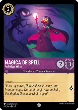 Image of Magica De Spell - Ambitious Witch (48/204) - Into the Inklands