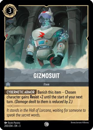 Image of Gizmosuit (200/204) - Into the Inklands Cold Foil