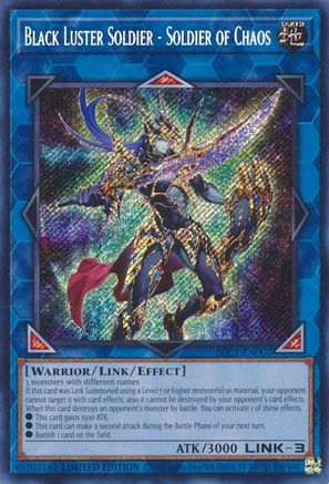 Image of Black Luster Soldier - Soldier of Chaos (BLC1-EN002) - Battles of Legend: Chapter 1 Limited