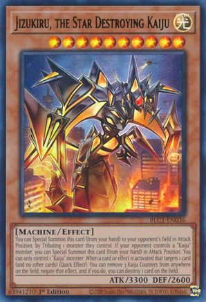 Image of Jizukiru, the Star Destroying Kaiju (BLC1-EN036) - Battles of Legend: Chapter 1 1st Edition