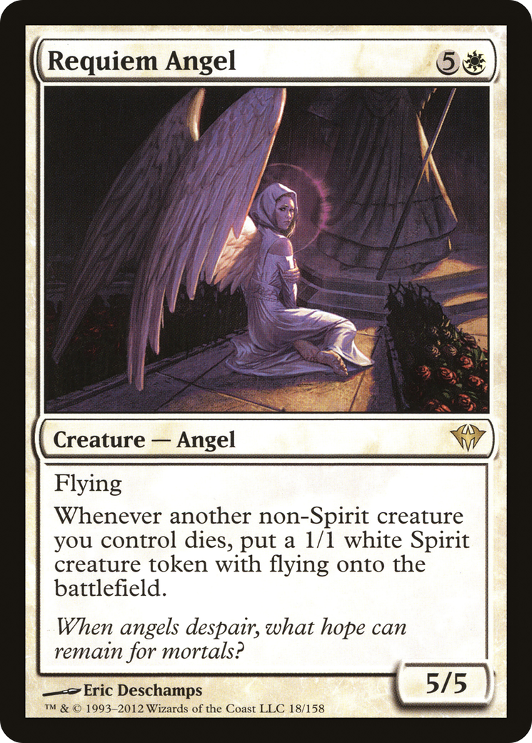Image of Requiem Angel (DKA-018) - Dark Ascension Foil