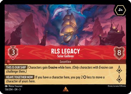 Image of RLS Legacy - Solar Galleon (136/204) - Into the Inklands Cold Foil