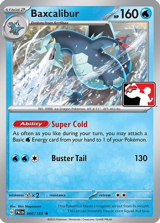 Image of Baxcalibur 060/193  Prize Pack Series Cards - Rare