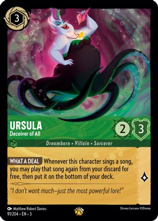 Image of Ursula - Deceiver of All (91/204) - Into the Inklands