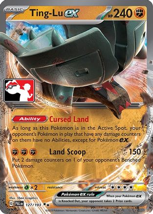 Image of Ting-Lu ex 127/193  - Holofoil Prize Pack Series Cards - Double Rare