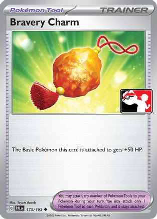 Image of Bravery Charm 173/193  - Holofoil Prize Pack Series Cards - Uncommon