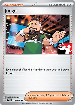 Image of Judge 176/198  - Holofoil Prize Pack Series Cards - Uncommon