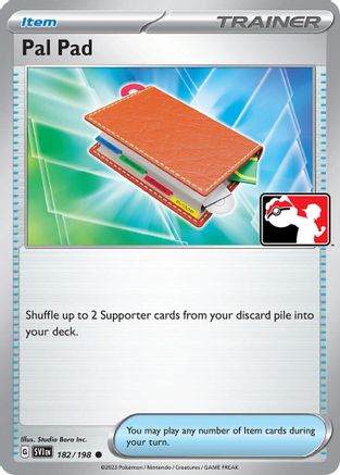 Image of Pal Pad 182  - Holofoil Prize Pack Series Cards - Common
