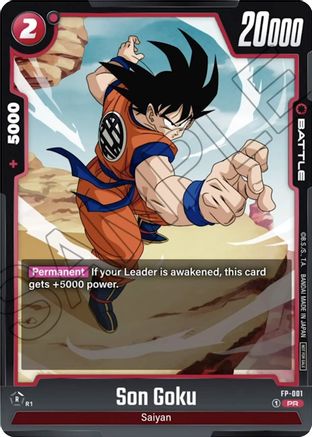 Image of Son Goku - FP-001 (FP-001) - Fusion World Promotion Cards and Packs