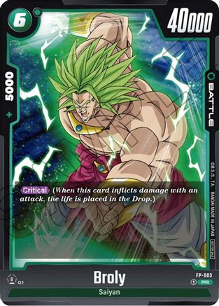 Image of Broly - FP-003 (FP-003) - Fusion World Promotion Cards and Packs