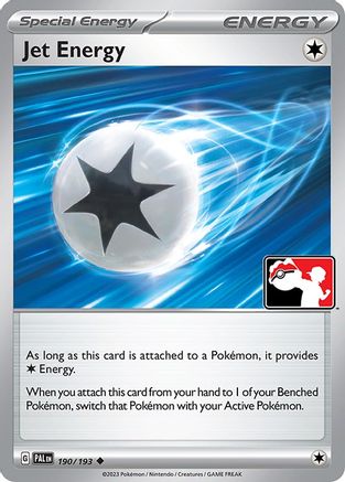 Image of Jet Energy 190/193  - Holofoil Prize Pack Series Cards - Uncommon