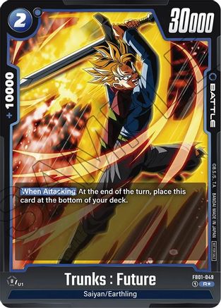 Image of Trunks : Future - FB01-049 (Tournament Pack 01) (FB01-049) - Tournament and Championship Promos Holofoil