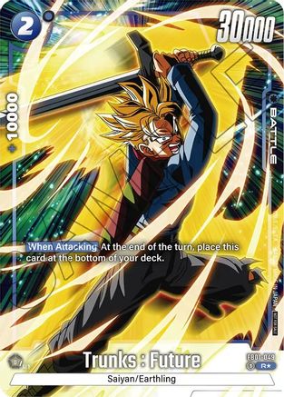 Image of Trunks : Future - FB01-049 (Tournament Pack -Winner- 01) (FB01-049) - Tournament and Championship Promos Holofoil