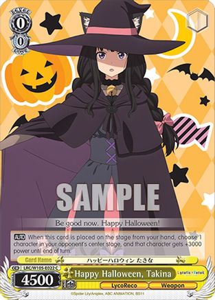 Image of Happy Halloween, Takina (LRC/W105-E022 C) - Lycoris Recoil