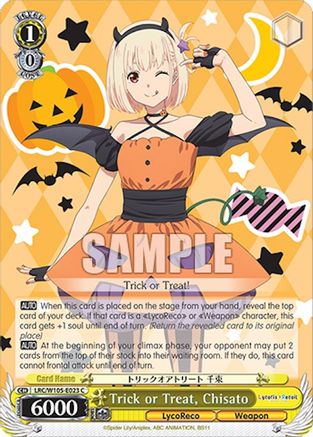 Image of Trick or Treat, Chisato (LRC/W105-E023 C) - Lycoris Recoil