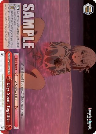 Image of Days Spent Together (b) (LRC/W105-E063b CR) - Lycoris Recoil