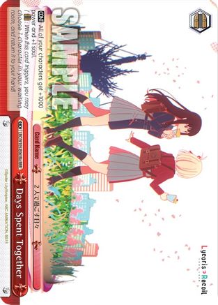 Image of Days Spent Together (a) (RRR) (LRC/W105-E063Ra RRR) - Lycoris Recoil
