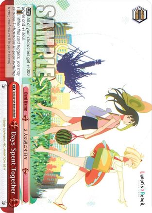 Image of Days Spent Together (d) (RRR) (LRC/W105-E063Rd RRR) - Lycoris Recoil