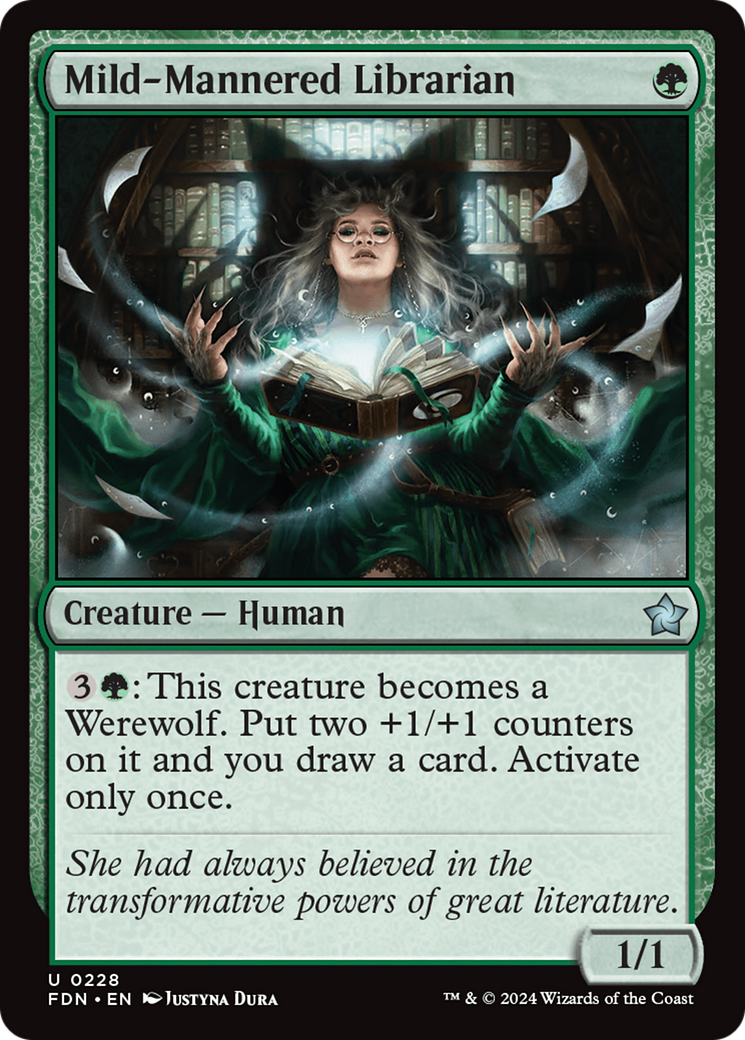 Image of Mild-Mannered Librarian (FDN-228) - Foundations