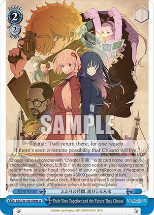 Image of Their Time Together and the Future They Choose (LRC/W105-E096 U) - Lycoris Recoil