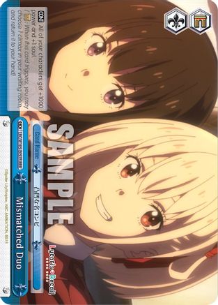 Image of Mismatched Duo (RRR) (LRC/W105-E097R RRR) - Lycoris Recoil