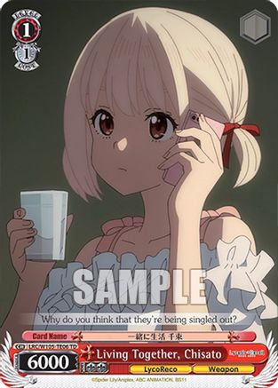 Image of Living Together, Chisato (LRC/W105-TE06 TD) - Lycoris Recoil