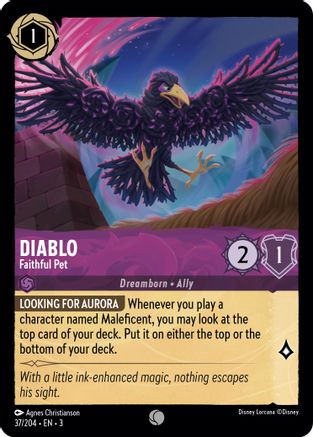 Image of Diablo - Faithful Pet (37/204) - Into the Inklands