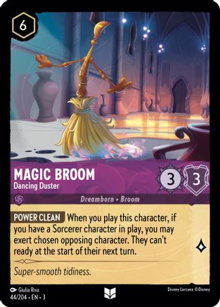 Image of Magic Broom - Dancing Duster (44/204) - Into the Inklands
