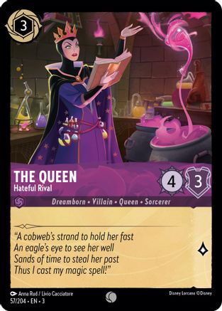 Image of The Queen - Hateful Rival (57/204) - Into the Inklands