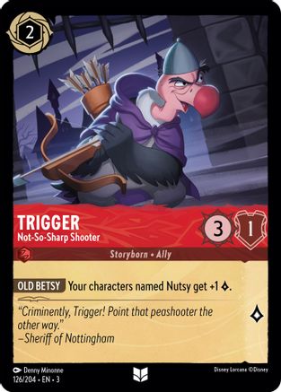 Image of Trigger - Not-So-Sharp Shooter (126/204) - Into the Inklands