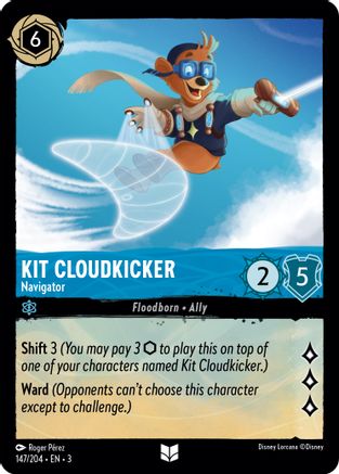 Image of Kit Cloudkicker - Navigator (147/204) - Into the Inklands Cold Foil