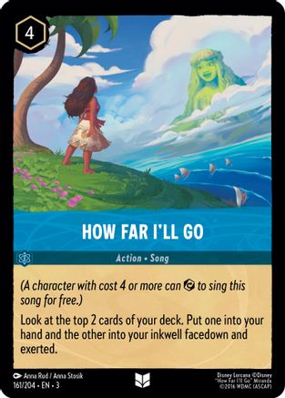 Image of How Far I'll Go (161/204) - Into the Inklands
