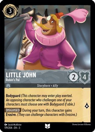 Image of Little John - Robin's Pal (179/204) - Into the Inklands Cold Foil