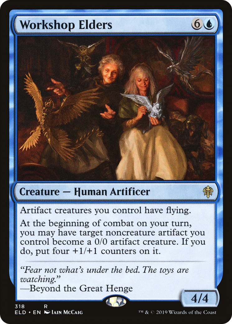 Image of Workshop Elders (ELD-318) - Throne of Eldraine