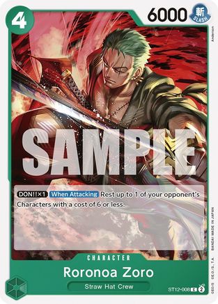 Image of Roronoa Zoro (ST12-008) - Starter Deck 12: Zoro and Sanji