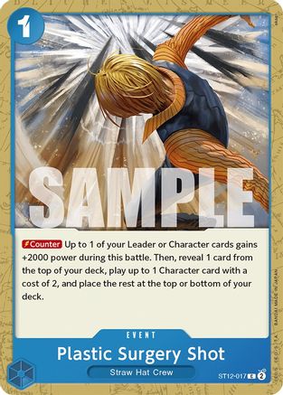 Image of Plastic Surgery Shot (ST12-017) - Starter Deck 12: Zoro and Sanji