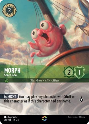 Image of Morph - Space Goo (Enchanted) (211/204) - Into the Inklands Holofoil